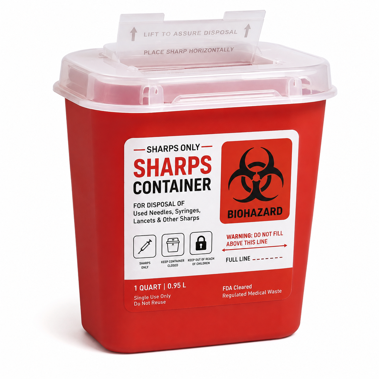 Sharps disposable Container